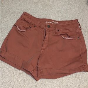 Burnt Orange Shorts